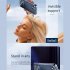 Phone Case Antislip Protective Cover Scratch Resistant Protective Skin With Stand Compatible For IPhone 15 15 Pro black IP15  with magnetic suction 