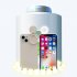 Phone Case Built in Selfie Ring Light Compatible For Iphone 13 iphone 13 Pro Max iphone 11pro iphone11pro Max iphone 12 Luminous Flashlight Cover apricot iPhone