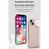 Phone Case Built in Selfie Ring Light Compatible For Iphone 13 iphone 13 Pro Max iphone 11pro iphone11pro Max iphone 12 Luminous Flashlight Cover pink iPhone 13