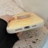 Phone Case Cheese Pattern Smart Phone Case Cover With Phone Holder For IPhone 15 White cheese  only shell  15pro