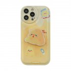 Phone Case Cheese Pattern Smart Phone Case Cover With Phone Holder