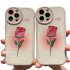 Phone Case Tulip Flower Pattern Design Soft Shell Cover Compatible For Iphone Series 14