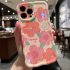Phone Case Watercolor   Oil Painting Flowers For Iphone Series Protective Cover watercolor blue 14