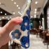 Phone Case Watercolor   Oil Painting Flowers For Iphone Series Protective Cover watercolor blue 14