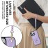 Phone Case With Adjustable Ring Holder Lanyard Wallet Bag Phone Case Protective Shockproof Leather Case For IPhone 15 brown iPhone15