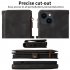 Phone Case With Card Holder Magnetic Closure Zipper Pouch PU Leather Stand Shockproof Case Compatible For IPhone 15 black iPhone 15