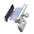 Phone Holder Sturdy Motorcycle Bike Handlebar Phone Mount With Silicone Cushion Suitable