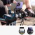 Phone Holder Sturdy Motorcycle Bike Handlebar Phone Mount Triple Protection Universal 360  Adjustment Cell Phone Holder For 4 7 7 Inches Mobile Phones  black red