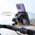 Phone Holder Sturdy Motorcycle Bike Handlebar Phone Mount Triple Protection Universal 360  Adjustment Cell Phone Holder For 4 7 7 Inches Mobile Phones  black red