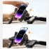 Phone Holder Sturdy Motorcycle Bike Handlebar Phone Mount Triple Protection Universal 360  Adjustment Cell Phone Holder For 4 7 7 Inches Mobile Phones  black red