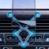 Phone Mount For Car Vent Cell Phone Holder Hands Free Cradle Universal For 4 7 6 8 Inch Smartphone Gravity Automatic Locking Automobile Cradles Compatible For I