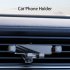 Phone Mount For Car Vent Cell Phone Holder Hands Free Cradle Universal For 4 7 6 8 Inch Smartphone Gravity Automatic Locking Automobile Cradles Compatible For I