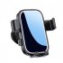 Phone Mount For Car Vent Hands Free Cradle Air Vent Cell Phone Holder Universal For 4 7 7 Inch Mobile Phone Silver edge
