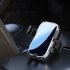 Phone Mount For Car Vent Hands Free Cradle Air Vent Cell Phone Holder Universal For 4 7 7 Inch Mobile Phone Silver edge