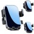 Phone Mount For Car Vent Hands Free Cradle Air Vent Cell Phone Holder Universal For 4 7 7 Inch Mobile Phone Silver edge
