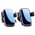 Phone Mount For Car Vent Hands Free Cradle Air Vent Cell Phone Holder Universal For 4 7 7 Inch Mobile Phone Silver edge