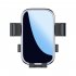 Phone Mount For Car Vent Hands Free Cradle Air Vent Cell Phone Holder Universal For 4 7 7 Inch Mobile Phone Silver edge