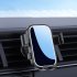 Phone Mount For Car Vent Hands Free Cradle Air Vent Cell Phone Holder Universal For 4 7 7 Inch Mobile Phone Silver edge