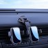 Phone Mount For Car Vent Hands Free Cradle Air Vent Cell Phone Holder Universal For 4 7 7 Inch Mobile Phone Silver edge