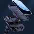 Phone Mount For Car Vent Hands Free Cradle Air Vent Cell Phone Holder Universal For 4 7 7 Inch Mobile Phone Silver edge