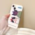 Phone Protection Case Cartoon Funny Cat Shockproof Cover Mobile Phone Protective Skin Precise Hole Position Compatible For IPhone 2 Cats in Christmas Hats 15pro