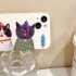 Phone Protection Case Cartoon Funny Cat Shockproof Cover Mobile Phone Protective Skin Precise Hole Position Compatible For IPhone 2 Cats in Christmas Hats 15pro