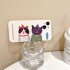 Phone Protection Case Cartoon Funny Cat Shockproof Cover Mobile Phone Protective Skin Precise Hole Position Compatible For IPhone 2 Cats in Christmas Hats 15pro