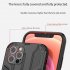 Phone Protection Case Shockproof Cover Mobile Phone Protective Skin Precise Hole Position Compatible For IPhone 15 black IP15 PRO MAX