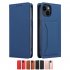 Phone Protection Case Shockproof Cover With Card Slot Mobile Phone Protective Skin Precise Hole Position For IPhone 15 blue iPhone 15 plus