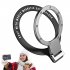 Phone Ring Grips Holder Kickstand Gym Cell Phone Finger Ring Holder Back Loop Sticky Rotation Strap For Smartphone Purple
