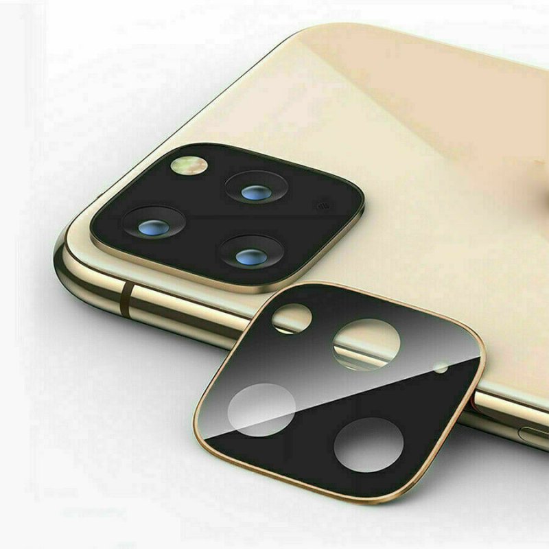 Phone Screen Film For iPhone 11/11 Pro/11 Pro Max Full Cover Tempered Glass Camera Lens Screen Protector Gold