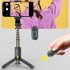 Phone Selfie Stick Tripod Cell Phone Stand Aluminum Alloy Live Streaming Bracket Stand Holder Tripod Travel Phone Tripod Compatible For IOS Android Smart Phones