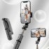 Phone Selfie Stick Tripod Cell Phone Stand Aluminum Alloy Live Streaming Bracket Stand Holder Tripod Travel Phone Tripod Compatible For IOS Android Smart Phones