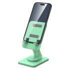 Phone Stand 360 Degree Rotating Folding Cell Phone Holder Multi-functional Tablet Rack For Ipad Mint Green