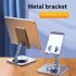 Phone Stand 360 degree Rotatable Angle Height Adjustable Foldable Desktop Tablet Phone Holder Bracket Tyrant gold