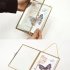 Photo  Frame Picture Frame Portrait Wall Hanging Pendant With Transparent Glass Home Decoration