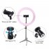 Photography 6 2 10 2 inch Dimmable LEDs Ring Selfie Light 3 Lighting Modes Brightness Adjustable Ring Light