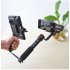 Photography Video Flash Camera Grip L Shape Bracket Holder With 2 Side Hot Shoe Mounts for Video Light Flash DSLR Holder black