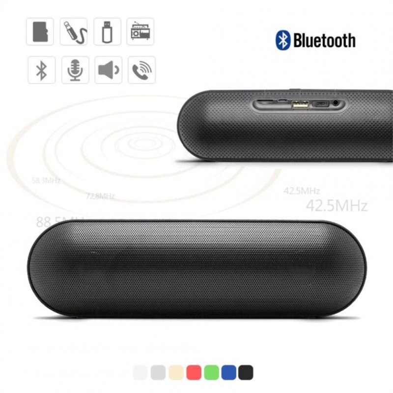 Capsule Pill Wireless Bluetooth Insert Card Mini Speaker Portable Subwoofer Speaker 