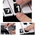 Piano Keyboard Sound Name Stickers 61 Keys Keyboard Stickers  English version of the 61 key