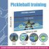 Pickleball Rebounder Training Aid Bouncing Training Aid  Dink Master Exercise  Pickleball Dink Wall Pad For Indoor Outdoor Home Gym Wall Multifunctional Trainin