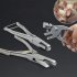 Pig Ear Plier Stainless Steel Pig Ear Punch Pliers U Shaped V Shaped Animal Ear Pliers Veterinary Ear Marking Pliers Animal Identify Tool Farm Animals Livestock