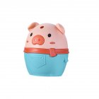 Piggy Push-type Toothpick  Holder Toothpick Box For Restaurant Home Toothpick Storage  Container green