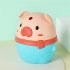 Piggy Push type Toothpick  Holder Toothpick Box For Restaurant Home Toothpick Storage  Container green