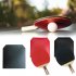 Ping Pong Paddle Inverted Rubber Sponge Table Tennis Racket Rubber red