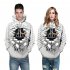 Pink Floyd 3D Digital Print Sweater for Men and Women Hooded Sweater white XXXL