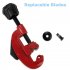 Pipe Cutter Heavy Duty 1 8 To 1 1 8 Inch Tube Cutter Tool Tubing Cutter For Aluminum Copper Brass Plastic Pipe as shown