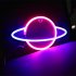 Planet Led Neon Signs  5V USB Battery Powered Aesthetic Hanging Neon Light  High Brightness LED Lighting Planet Lights For Bedroom  Gaming Room Wall Decoration 