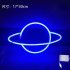 Planet Led Neon Signs  5V USB Battery Powered Aesthetic Hanging Neon Light  High Brightness LED Lighting Planet Lights For Bedroom  Gaming Room Wall Decoration 