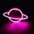 Planet Led Neon Signs  5V USB Battery Powered Aesthetic Hanging Neon Light  High Brightness LED Lighting Planet Lights For Bedroom  Gaming Room Wall Decoration 
